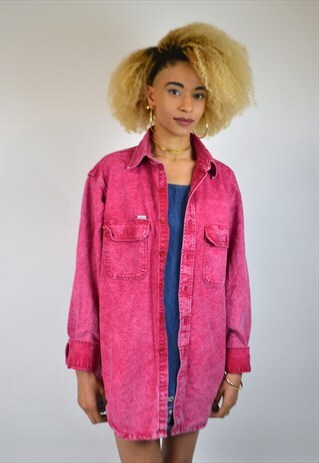 VINTAGE 90'S CARHARTT DENIM SHIRT