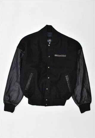 LUNA PIER VARSITY JACKET BLACK