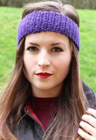 VINTAGE 90S KNIT SKI HEADBAND - ONE SIZE FITS ALL