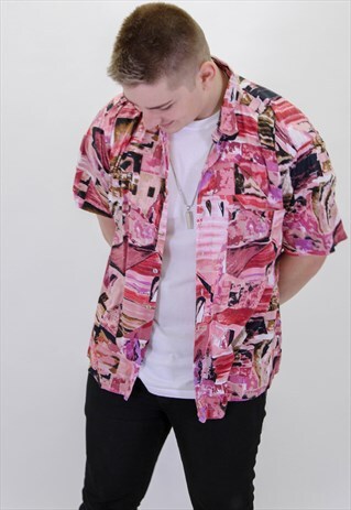 VINTAGE PATTERN FESTIVAL SHIRT