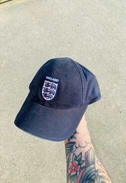 Vintage 90s England FC Umbro Embroidered Hat Cap