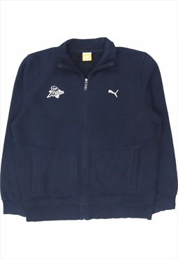 Puma 90's Virgin Activity Zip Up Fleece Large Blue