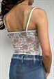 LACE CAMI IN WHITE