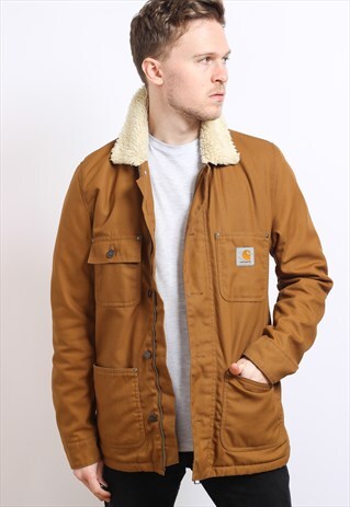 VINTAGE FLEECE LINED CARHARTT JACKET