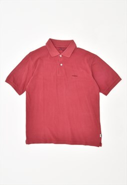 Vintage 00'Y2K  Asics Polo Shirt Red