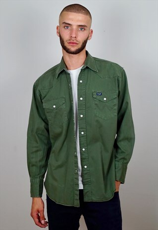VINTAGE 90'S WORKWEAR WRANGLER SHIRT
