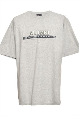 Vintage Grey Alumni Jansport Printed T-shirt - XL