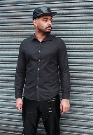 VINTAGE CALVIN KLEIN BLACK SHIRT