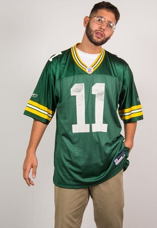 NFL GREEN BAY PACKERS JERSEY AMERICAN FOOTBALL SHIRT