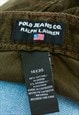 POLO JEANS US 14 L30 CORDUROY PANTS BOOTCUT TROUSERS UK 18