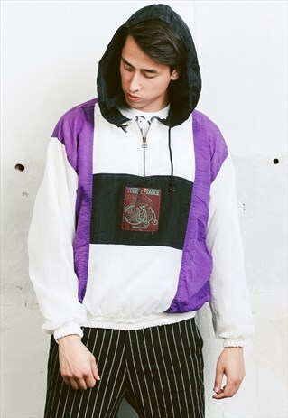 VINTAGE HOODED SHELL JACKET