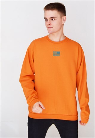 ORANGE AMERICA (BLUE) SWEATSHIRT