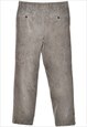 BEYOND RETRO VINTAGE BROOKS BROTHERS GREY CLASSIC TROUSERS -