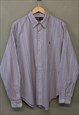 Vintage Ralph Lauren Shirt Multicolour With Embroidered Logo