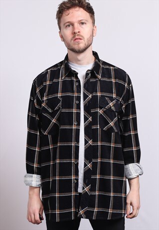 VINTAGE CORDUROY CORD SHIRT