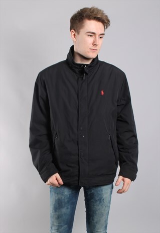 VINTAGE POLO RALPH LAUREN PADDED HARRINGTON JACKET