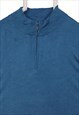 VINTAGE 90'S L.L.BEAN JUMPER QUARTER ZIP LONG SLEEVE KNITTED