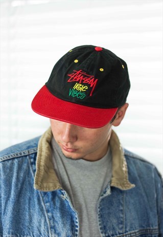 VINTAGE STUSSY CAP LOGO 90S X 3