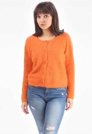 VINTAGE ALPACA WOOL CARDIGAN