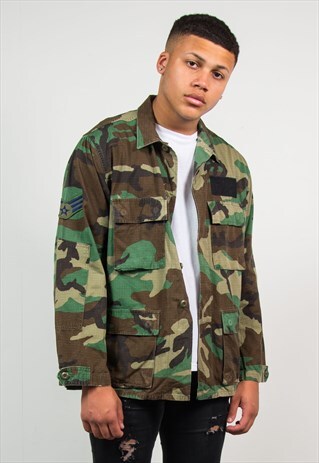 CAMOUFLAGE JACKET U.S. ARMY