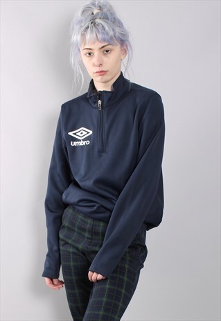 VINTAGE UMBRO 1/4 ZIP SWEATSHIRT
