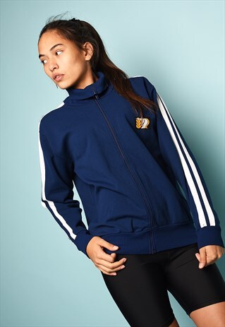 VINTAGE 80S ATHLEISURE TRACKSUIT SPORTS SWEATSHIRT JACKET