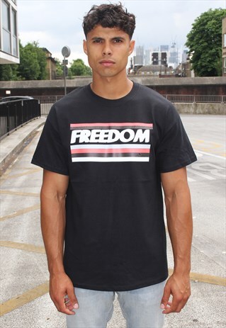 BLACK RETRO T-SHIRT