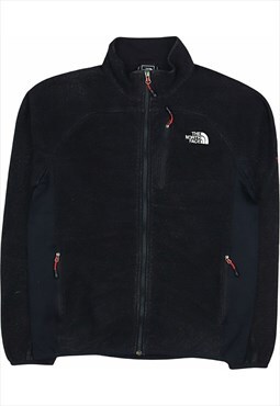 Vintage 90's The North Face Fleece Spellout Zip Up