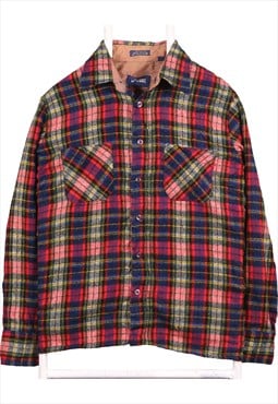 Vintage 90's Episode Shirt Tartened lined Fleece Button Up