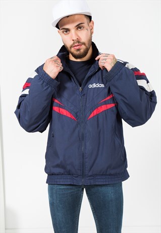 VINTAGE 80S ADIDAS SHELL SPORT JACKET / S1557