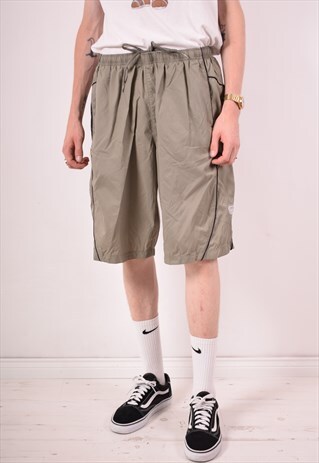 NIKE MENS VINTAGE SHORTS XL GREY 90S