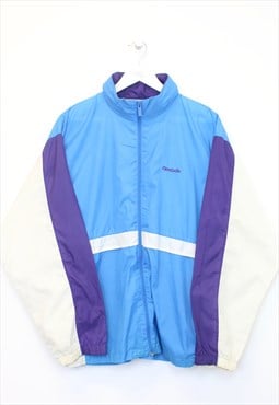 Vintage Reebok track jacket in blue and purple. Best fits L