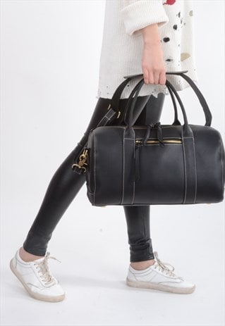 LEATHER DUFFLE
