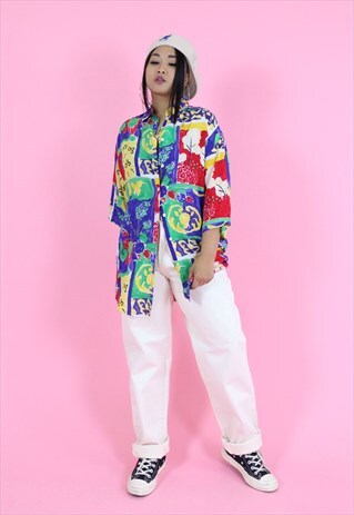VINTAGE HAWAIIAN FLORAL OG PRINTED SHIRT