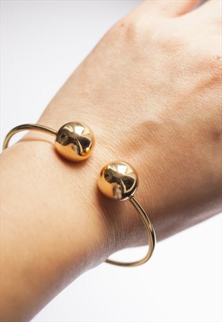 DOUBLE GOLDEN BALL BRACELET