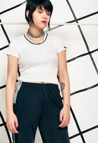 RINGER TEE - 90S VINTAGE CROP TOP