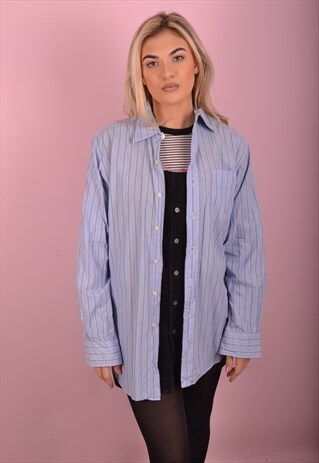 BLUE RALPH LAUREN STRIPED SHIRT GRL3591