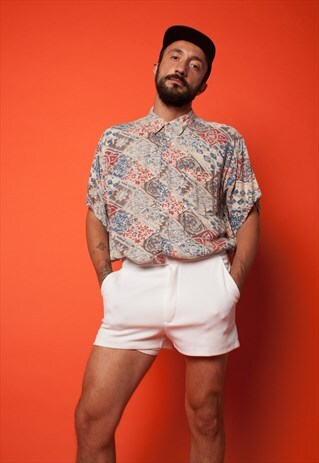 COLORFUL PRINT FESTIVAL SHIRT