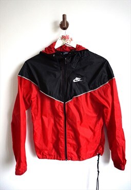 Vintage Nike Raincoat Jacket Track Top Windbreaker Sports