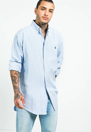 VINTAGE 80S CLASSIC POLO RALPH LAUREN SHIRT / S5243