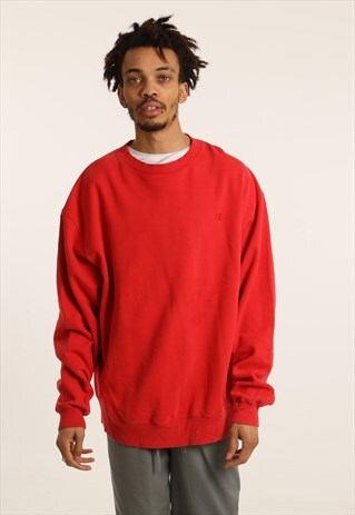 VINTAGE CHAMPION EMBROIDERED LOGO SWEATSHIRT