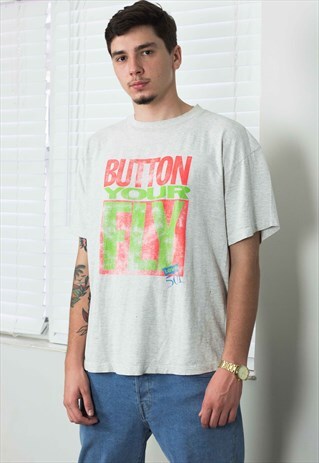 VINTAGE LEVI'S T-SHIRT LOGO 90S XL 7.8