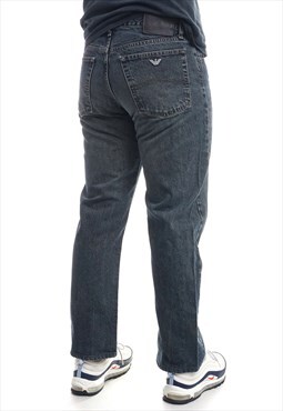 Vintage Armani Dark Denim Jeans Mens