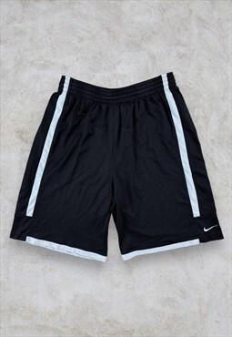 Vintage Nike Dri-Fit Black Shorts Sports Basketball Large