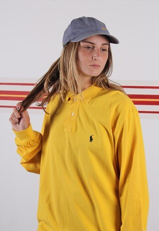 BRIGHT YELLOW RALPH LAUREN POLO