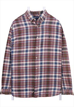 Polo Ralph Lauren 90's Long Sleeve Button Up Check Shirt Med