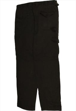 Dickies 90's Straight Leg Baggy Trousers / Pants 36 Black