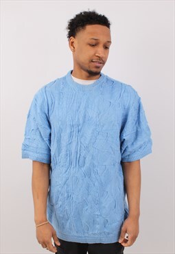 Vintage Men's Bagazio Coogi Style Crew Neck T-Shirt Sweater