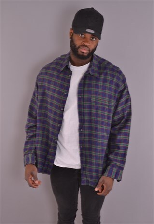 CHECK FLANNEL SHIRT CS1370