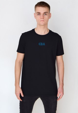BLACK CBA (BLUE) T-SHIRT